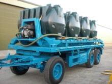 Schmitz tri axle draw bar trailer