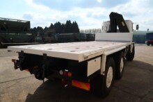 Bedford TM 6x6 Flat Bed Crane Truck with Atlas Crane
