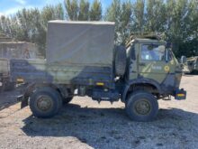 MAN 8.136 4x4 Drop side cargo truck