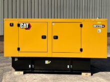 New Unused Caterpillar DE220 GC 220 KVA Generator