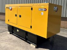 New Unused Caterpillar DE220 GC 220 KVA Generator