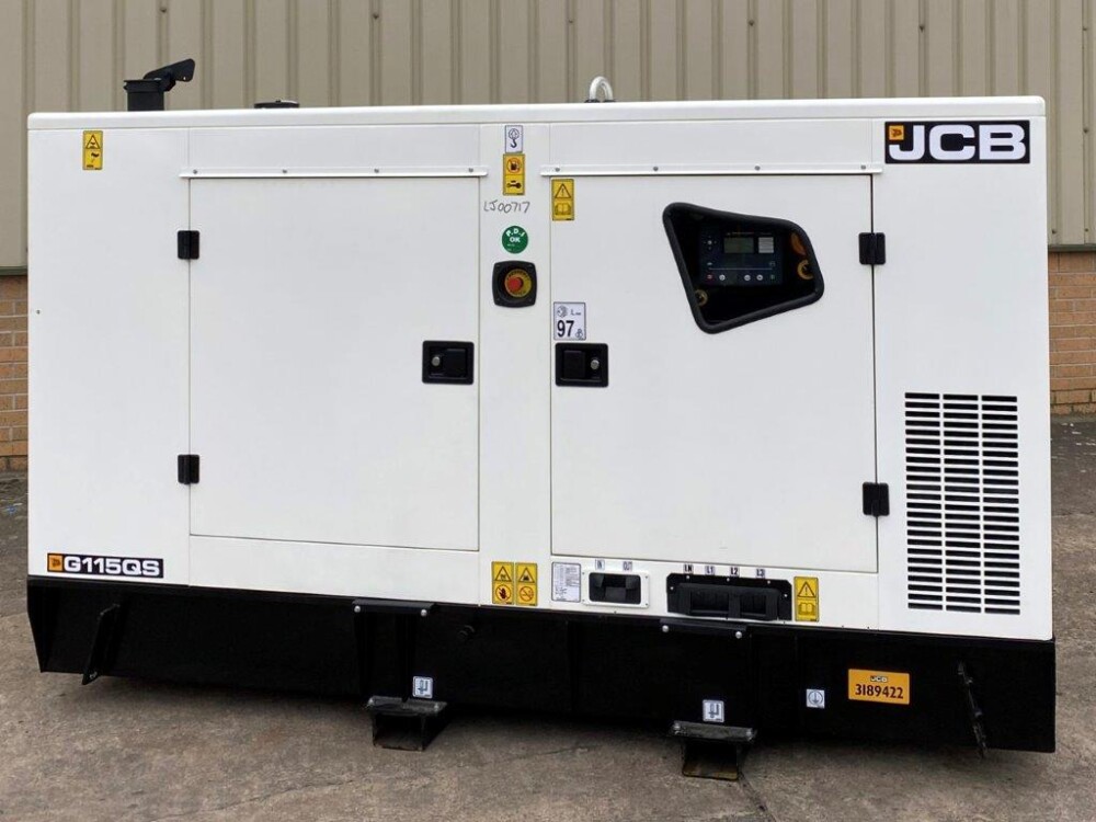 New Unused JCB G115QS Generator