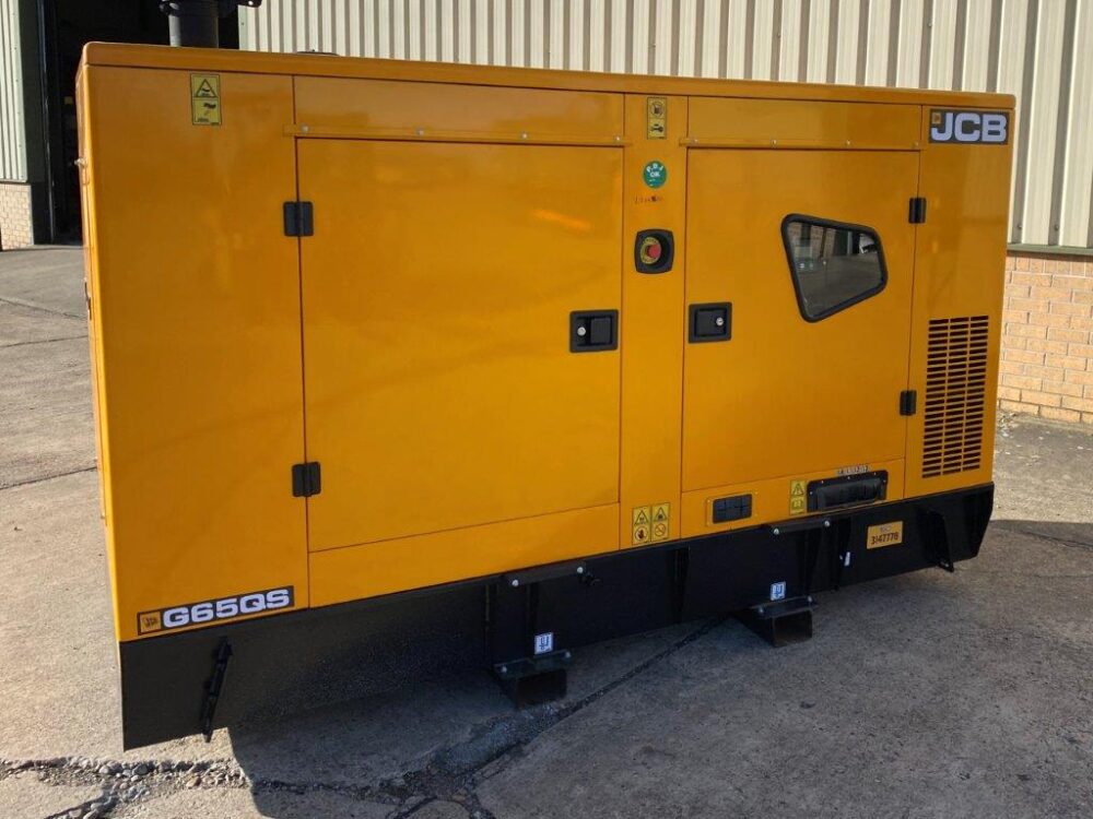 New Unused JCB G65QS Generator