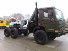 Volvo FL12 6x6 tractor unit with crane