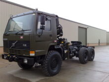 Volvo FL12 6x6 tractor unit with crane