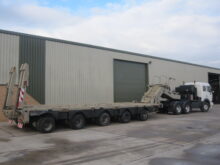 M1000 Semi-trailer, 80-ton 40-wheel, heavy equipment transporter