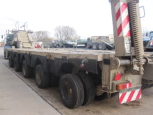 M1000 Semi-trailer, 80-ton 40-wheel, heavy equipment transporter