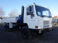 Volvo FL12 6x6 Crane Truck