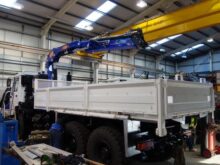 Volvo FL12 6x6 Crane Truck