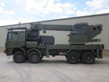 Man 41.372 8x8 crane truck