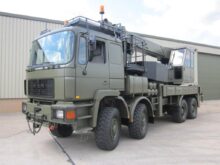 Man 41.372 8x8 crane truck