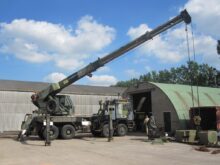 Man 41.372 8x8 crane truck