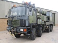 Man 41.372 8x8 crane truck