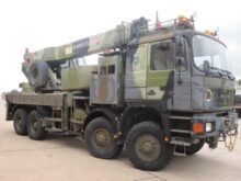 Man 41.372 8x8 crane truck