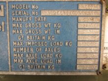 Thompson 32,000ltr Bulk Fuel Tanker Trailer