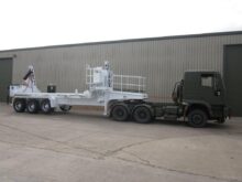 Ekalift container handling trailer