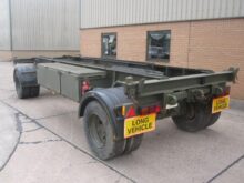 King 20ft container drawbar trailer