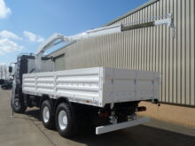 Iveco 260E37 Eurotrakker 6x6 Drop Side Crane Truck