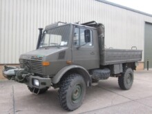 Mercedes unimog U1300L winch truck