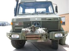 Mercedes unimog U1300L winch truck