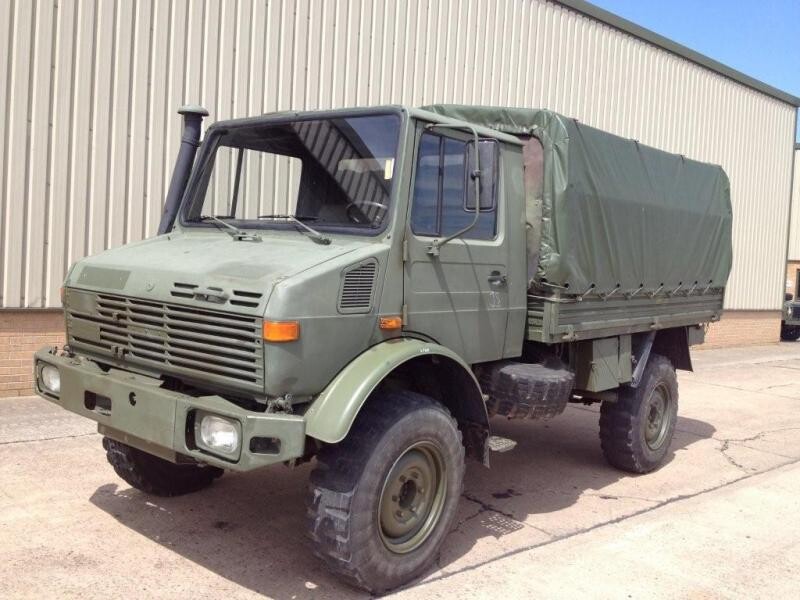 Mercedes unimog U1300L troop carrier or shoot vehicle