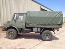 Mercedes unimog U1300L troop carrier or shoot vehicle