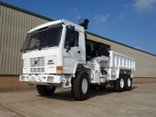 Volvo FL12 tipper with protected cab