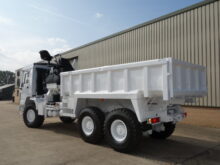 Volvo FL12 tipper with protected cab