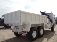 Volvo FL12 tipper with protected cab