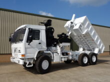 Volvo FL12 tipper with protected cab