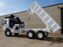 Volvo FL12 tipper with protected cab
