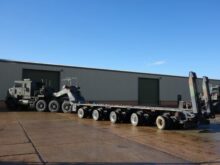M1000 semi-trailer 40 wheel heavy equipment transporter trailer