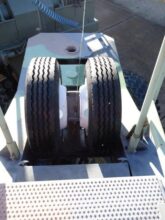 M1000 semi-trailer 40 wheel heavy equipment transporter trailer