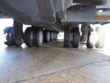 M1000 semi-trailer 40 wheel heavy equipment transporter trailer