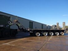 M1000 semi-trailer 40 wheel heavy equipment transporter trailer