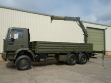Iveco Eurotrakker 6x6 Cargo With Rear Mounted Crane