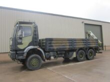 Iveco Eurotrakker 6x6 Cargo With Rear Mounted Crane