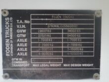 Foden 8x6 Container Carriers