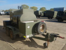 Ex Military Fluid Transfer 1000 Litre Drawbar Tanker Trailer