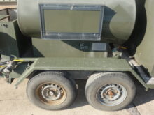 Ex Military Fluid Transfer 1000 Litre Drawbar Tanker Trailer