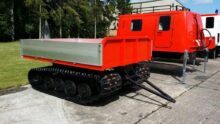 Hagglunds Bv206 with Twist Locks