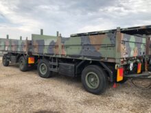 Schmitz 2 Axle Draw Bar Cargo Trailer