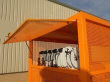 De-mountable (Drops) Skid Lube / Service Station