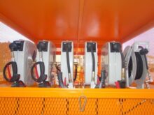 De-mountable (Drops) Skid Lube / Service Station
