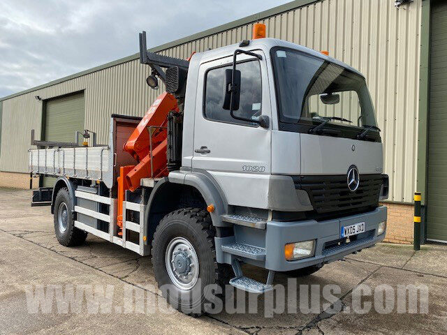 Mercedes Atego 1828 4x4 Crane Truck