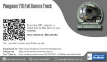 Pinzgauer 718 6x6 Comms Truck