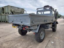 Mercedes Unimog U1300L 4x4 Drop Side Cargo Truck - UK Road Registered