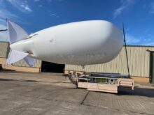 Revivor II Aerostat Surveillance Trailer 1300 Skyhawk camera kit