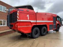 2017 Rosenbauer Panther ARFF 6x6 Fire Appliance