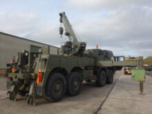 MAN SX45 8x8 recovery truck